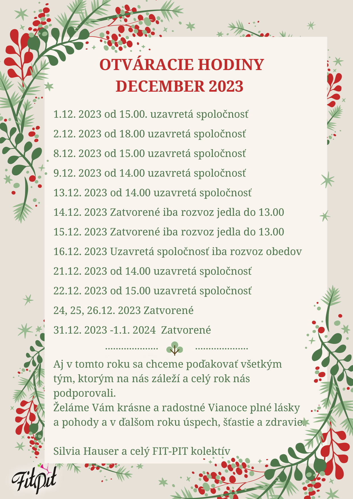 fitpit-otvaracie-hodiny-sviatky